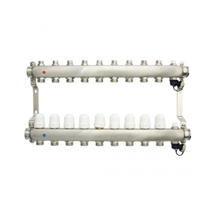 Коллекторная группа в сборе с термостатическими и запорными клапанами ONDO