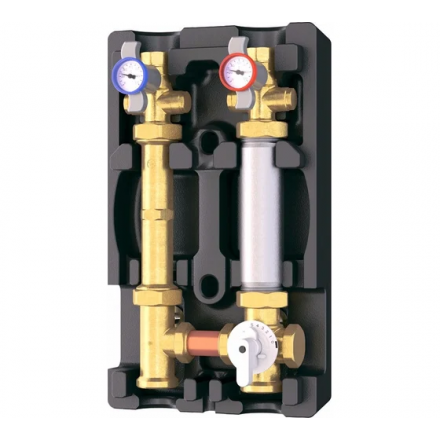 Насосная группа Giacomini R586RY112, смесительная без привода, подача справа, без насоса