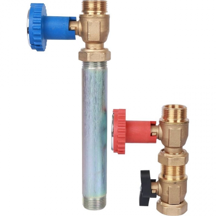 Насосная группа с прямым контуром 3/4" STOUT без насоса (SDG-0001-002001)