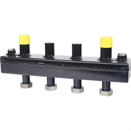 Стальной распределительный коллектор 2 отопительных контура с гидравлическим разделителем DN 20 STOUT (SDG-0018-002502)