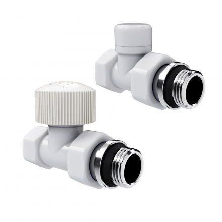 Комплект радиаторный Royal Thermo прямой 1/2" белый