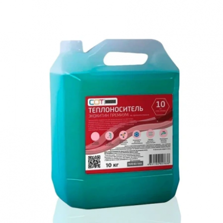 Теплоноситель Экохитин Премиум 100% концентрат на пропиленгликоле, 10 л