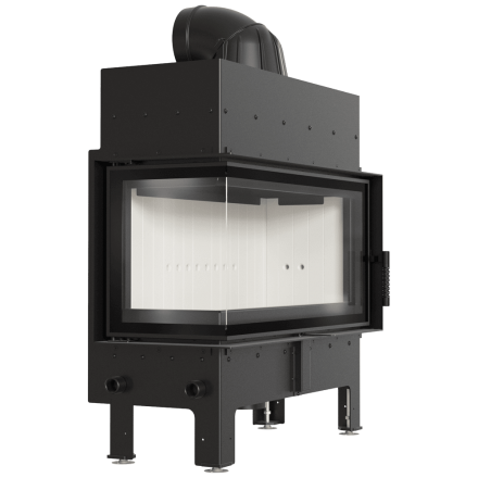 Каминная топка Kratki FLOKI L левая 12кВт