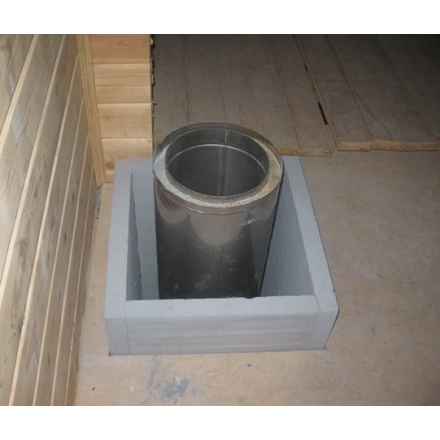 Плита из силиката кальция Стоптерм (серый) 1000x600x30