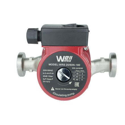 Циркуляционный насос Wellmix WRS 25/40 N 180
