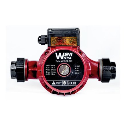 Циркуляционный насос Wellmix WRS 32-120 220 (1 скорость, 220V)