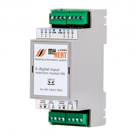 Дискретный блок расширения MY HEAT DI6