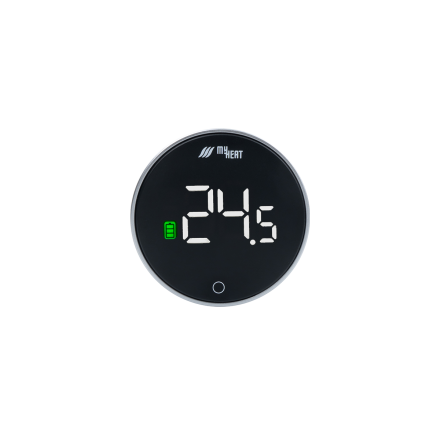 Комнатный термостат MyHeat (серебристый)