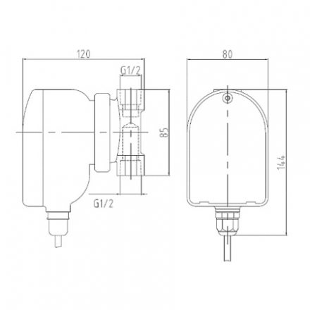 Циркуляционный насос A&P COMFORT-HWH15-1.5