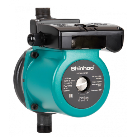 Циркуляционный насос Shinhoo PROMO 15-12A