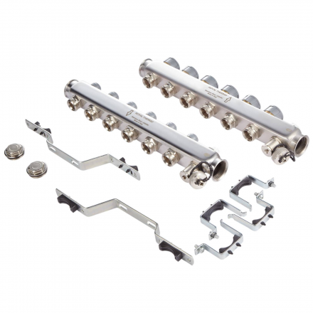 Коллектор Royal Thermo нерж. в сборе универсальный 1" ВР-3/4" НР