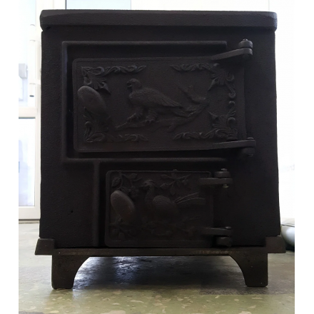 Чугунная отопительная печь Омега