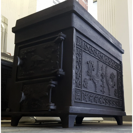 Чугунная отопительная печь Омега Плюс