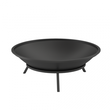 Чугунная костровая чаша Fantastic Ø1000 на подставке (чаша + подставка)