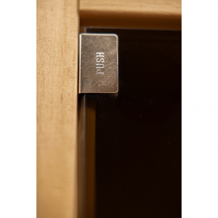 Дверь стеклянная для бани Cooper PREMIUM 1900x715 бронза матовая (коробка ольха)