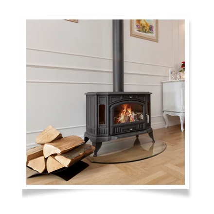 Печь-камин Kratki KOZA/K9/150/PW/W