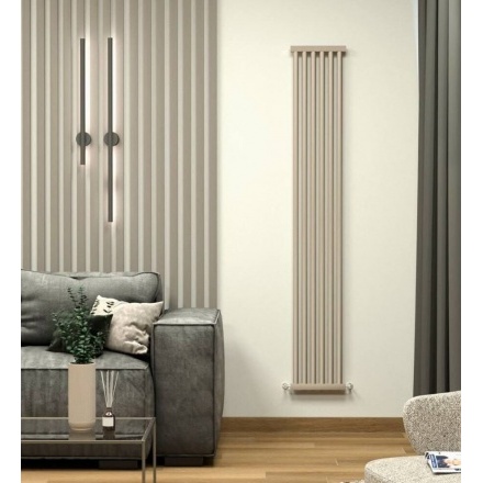 Радиатор алюминиевый FUSION Flow 1800-6 шампань