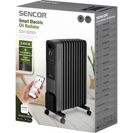 Масляный радиатор Sencor SOH 8211GY