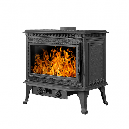 Печь-камин Везувий RICH-15 Антрацит