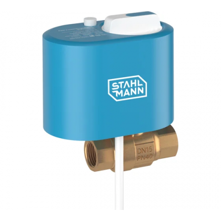 Кран шаровой с электроприводом Stahlmann 1/2F 12В