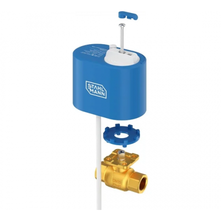 Кран шаровой с электроприводом Stahlmann 1/2F 12В