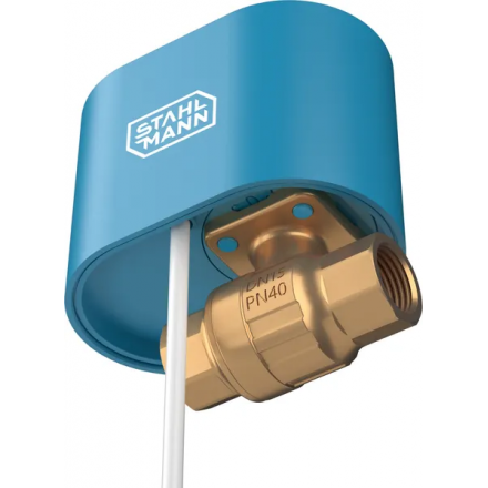 Кран шаровой с электроприводом Stahlmann 1F 12В