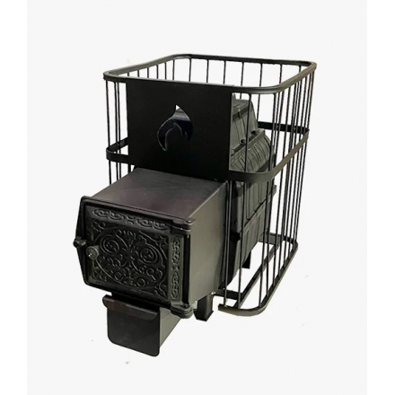 Печь для бани Березка Воевода 15 ДТ-4 Лайт (сетка)