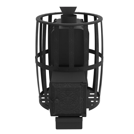 Печь для бани Березка Воевода 20 ДТ-4 сетчатый кожух