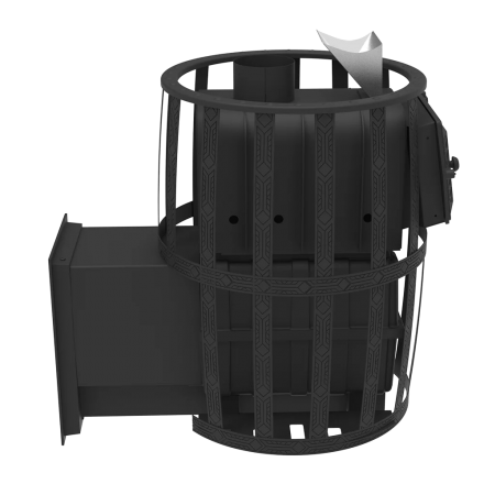 Печь для бани Березка Воевода 20 Д-2 сетчатый кожух