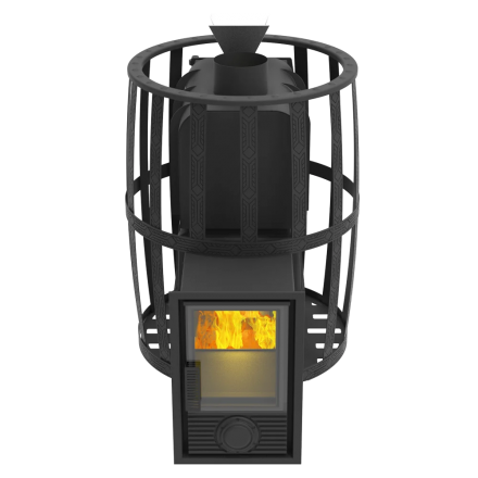 Печь для бани Березка Воевода 20 Д-2 сетчатый кожух