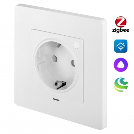 Розетка умная встраиваемая HOMMYN zigbee RKNWOZB01W