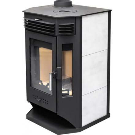 Печь-камин АОТ 9.0-03 в модификации Москва 9 с плитой