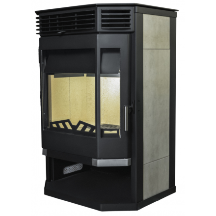 Печь-камин АОТВ 12.0 в модификации Ангара 12 Аква