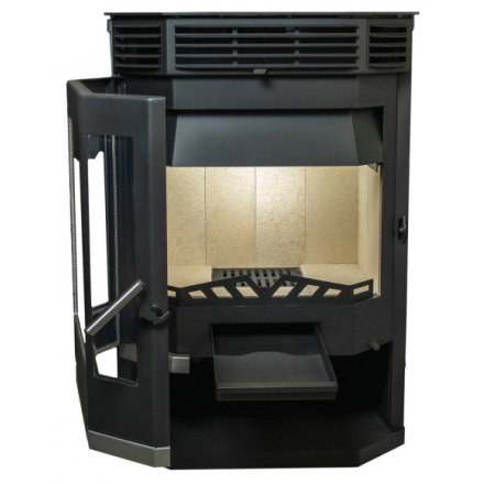 Печь-камин АОТВ 12.0 в модификации Ангара 12 Аква