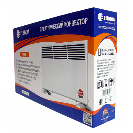 Конвектор электрический ELBOOM ELBOOM УБАТ4-1,5/230 Б Е З
