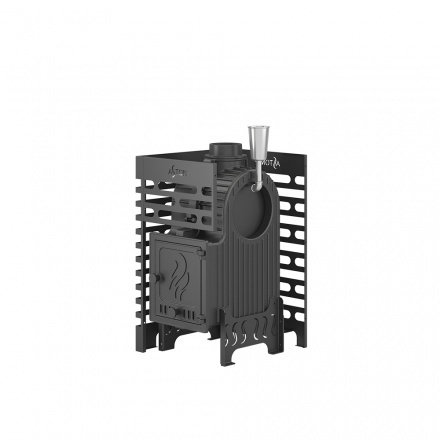 Печь для бани ASTON Шторм 16 б/в с глухой дверцей