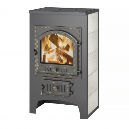 Печь-камин Везувий ПК-01 (205) бежевая 12 кВт