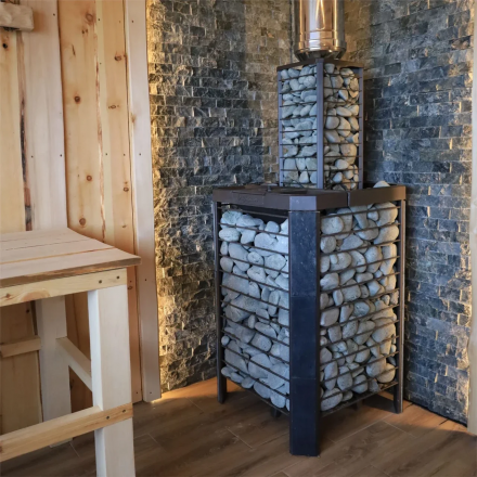 Печь банная ProMetall Эйфория 45 сетка