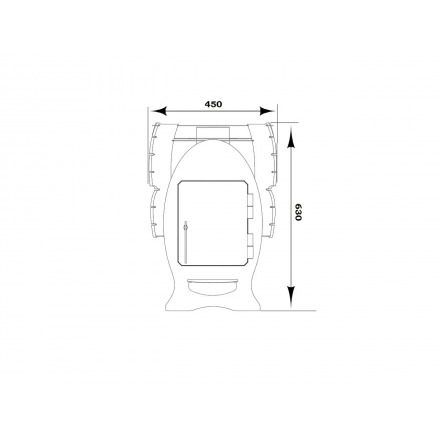 Печь для бани Царь-печи Емеля Лайт