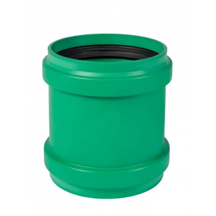 Муфта двойная полипропиленовая для ливневой канализации OSTENDORF Ру 3 Ду