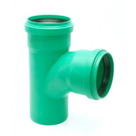 Тройник полипропиленовый для ливневой канализации OSTENDORF Ру 3 Ду 110