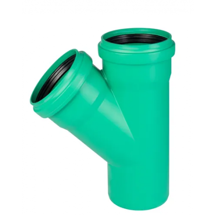 Тройник полипропиленовый для ливневой канализации OSTENDORF Ру 3 Ду 160