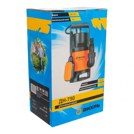 Дренажный насос Вихрь ДН-750