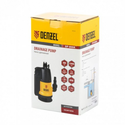 Дренажный насос Denzel DP800A