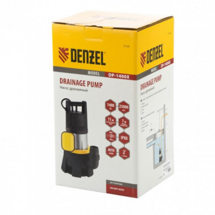 Дренажный насос Denzel DP1400X
