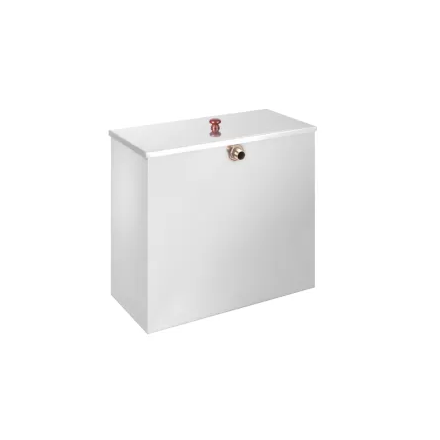 Бак Везувий нержавеющий 110 л (под контур) прямоугольный (AISI 439)