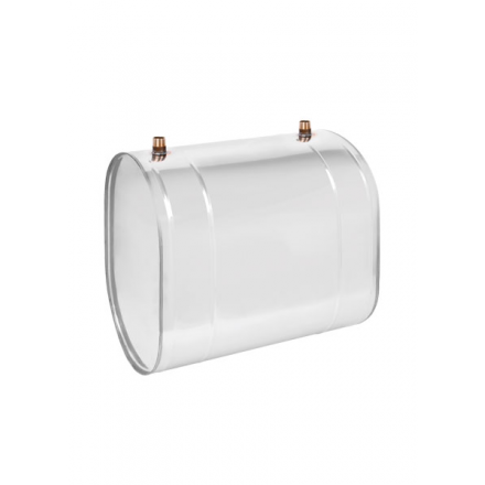 Бак Везувий нержавеющий 60 л (под контур) горизонталь (AISI 439)