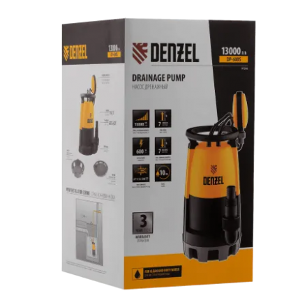 Дренажный насос Denzel DP-600S