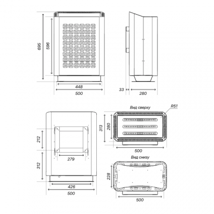 Электрическая печь BORN FIRE 90E