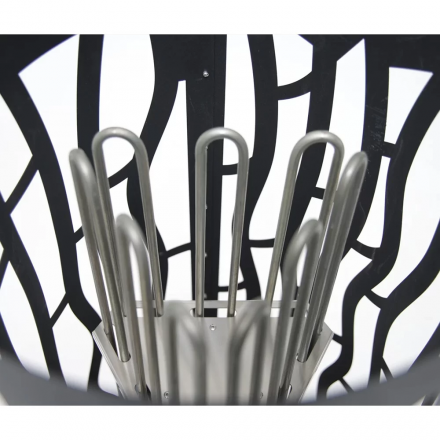 Электрическая печь BORN RAIN Black 90E